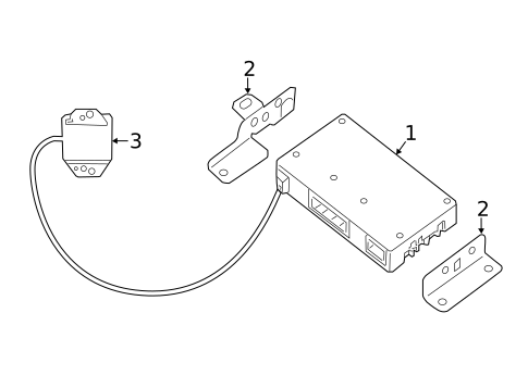 Communication System Components for 2013 INFINITI JX35 #0