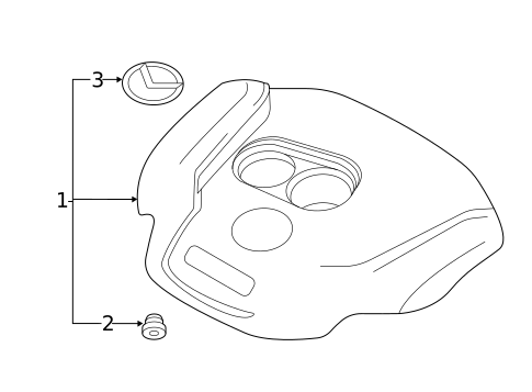Engine Appearance Cover for 2019 Mazda CX-5 #1