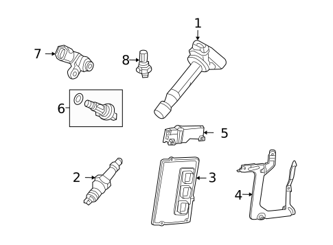 Powertrain Control for 2008 Honda Accord #3