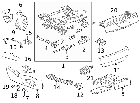 Tracks & Components for 2015 Cadillac ATS #0