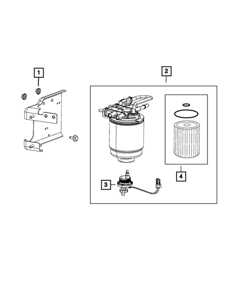 Fuel Pump and Sending Unit for 2018 Ram 2500 #1