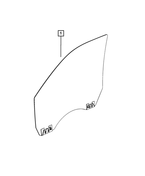 Glass and Interior Rearview Mirror for 2019 Ram 3500 #9