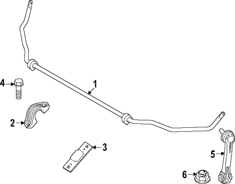 Stabilizer Bar & Components for 2024 BMW i5 #2