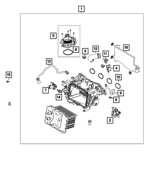 Manifolds and Vacuum Fittings for 2023 Dodge Hornet #0