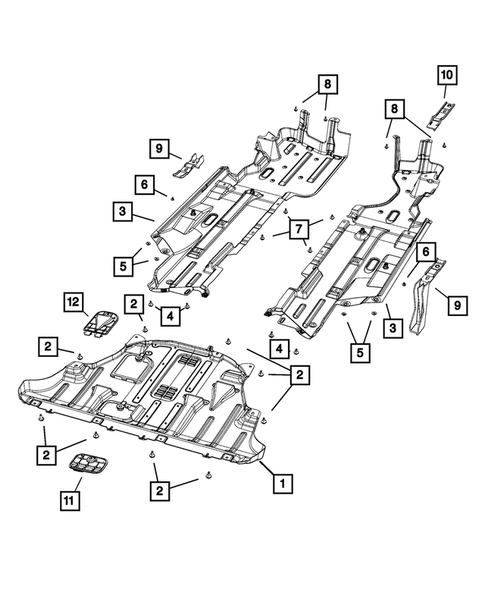 Floor Pans for 2018 Jeep Cherokee #2