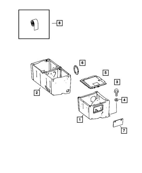 Front Seats and Attaching Parts for 2007 Dodge Sprinter 2500 #6