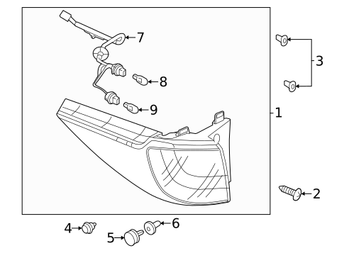 Bulbs - Chassis for 2015 Mazda 5 #1