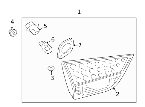 Combination Lamps for 2010 Mitsubishi Outlander #0