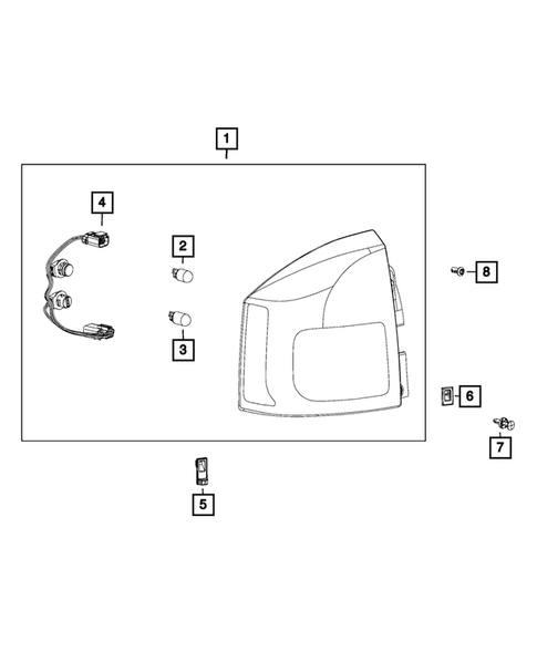 Lamps-Interior and Exterior for 2016 Jeep Compass #4