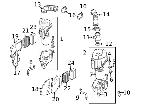 Powertrain Control for 2009 Audi S8 #2