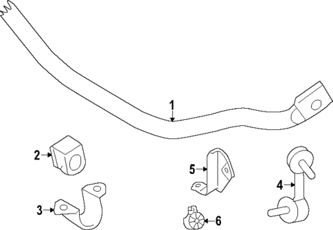 Stabilizer Bar & Components for 2025 Toyota Sequoia #0