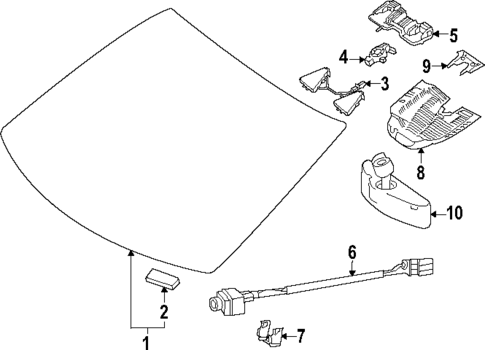 Wipers for 2023 Mercedes-Benz EQB 350 #2