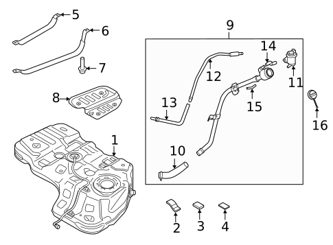 Emission Components for 2024 Kia Sorento #2