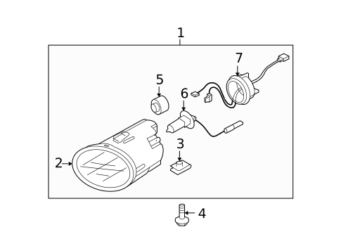 Fog Lamps for 2013 Subaru Tribeca #0
