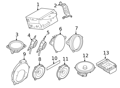 Sound System for 2008 INFINITI G35 #0