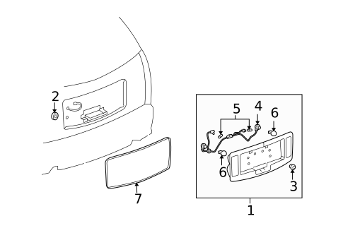 Lighting - Exterior for 2008 Cadillac SRX #2