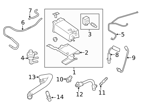 Powertrain Control for 2013 Lincoln MKS #1