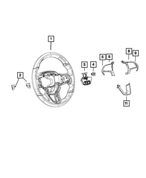 Steering Wheel for 2023 Dodge Charger #0