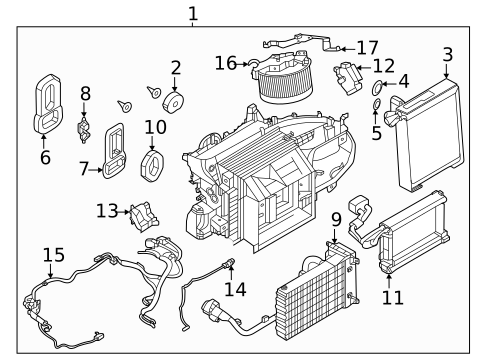 Blower for 2023 Nissan ARIYA #1