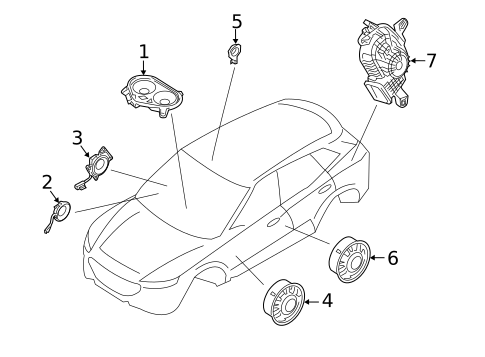 Antenna & Radio for 2025 Lincoln Corsair #1