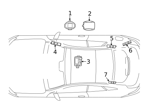 Antenna & Radio for 2022 Mercedes-Benz CLS 450 #0