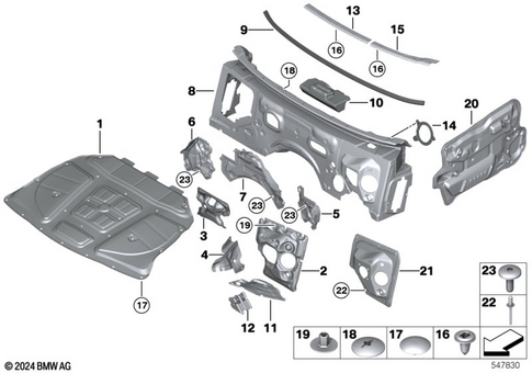 Insulation for 2014 BMW 535dX #0