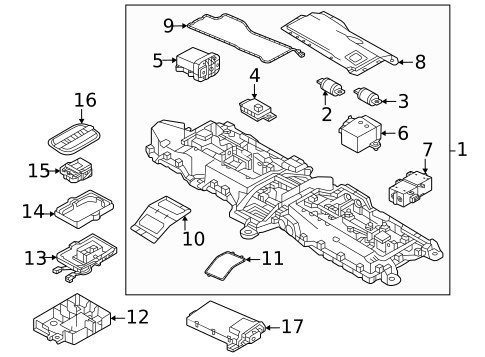 Battery for 2025 Volvo EC40 #21