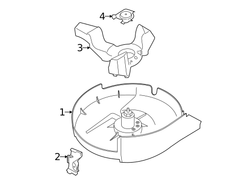 Spare Tire Carrier for 2020 Mini Cooper #1