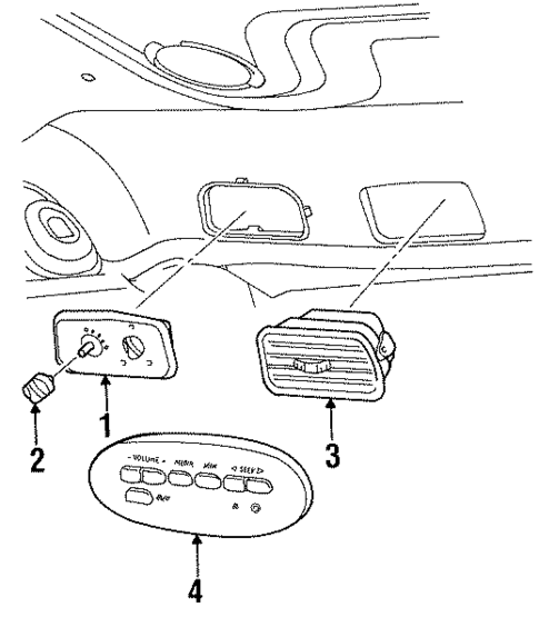 Controls for 2003 Ford Windstar #1