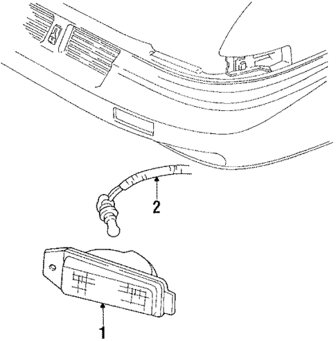 Park Lamps for 1995 Oldsmobile Silhouette #0