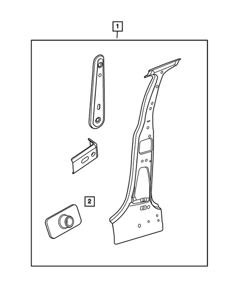Aperture Panel for 2002 Chrysler PT Cruiser #3