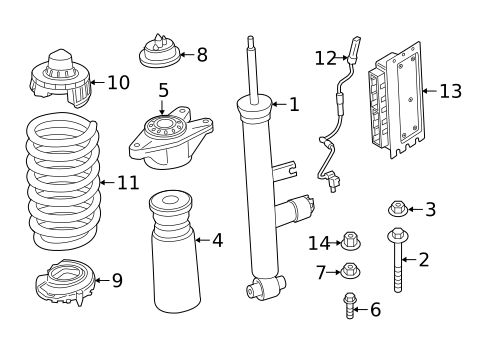 Shocks & Components for 2020 BMW Z4 #0