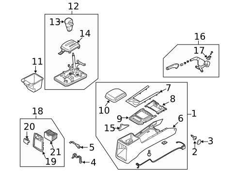 Hardware, Fasteners & Fittings for 2008 Kia Sorento #0