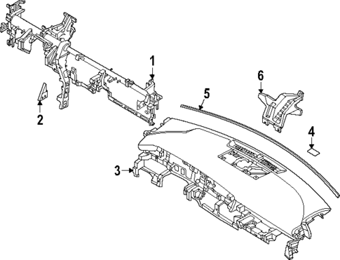 Instrument Panel for 2025 Hyundai Santa Cruz #0