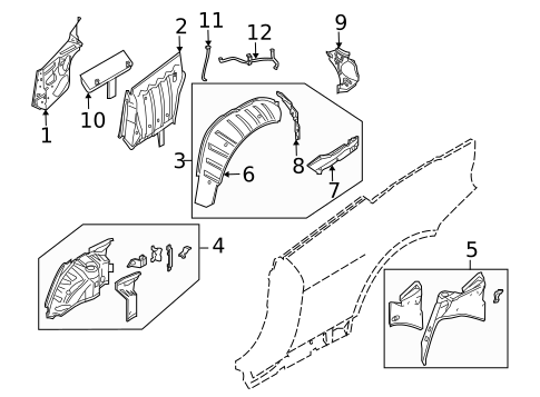 Inner Structure for 2009 BMW M6 #0
