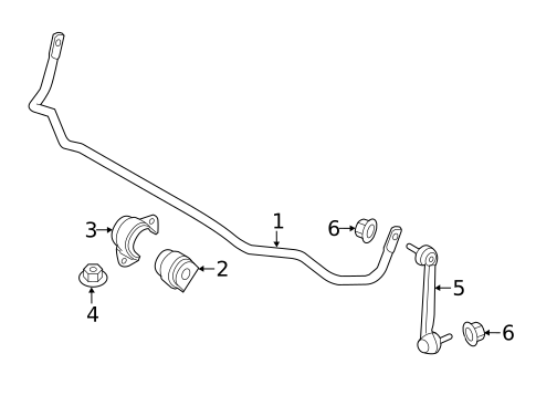 Stabilizer Bar & Components for 2015 BMW 335i GT xDrive #0