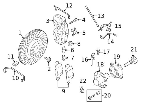 Front Brakes for 2024 Porsche 718 Cayman #5