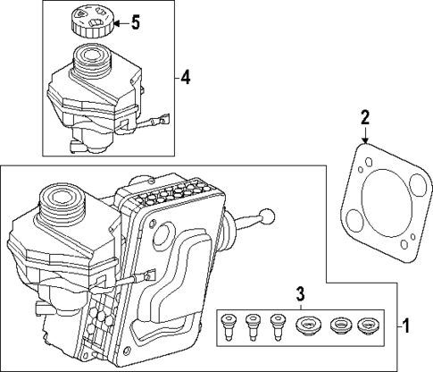 Master Cylinder - Components On Dash Panel for 2025 BMW 228 xDrive Gran Coupe #0