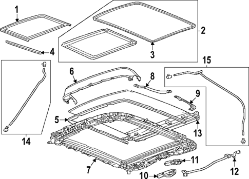 Sunroof for 2025 Chevrolet Equinox EV #0