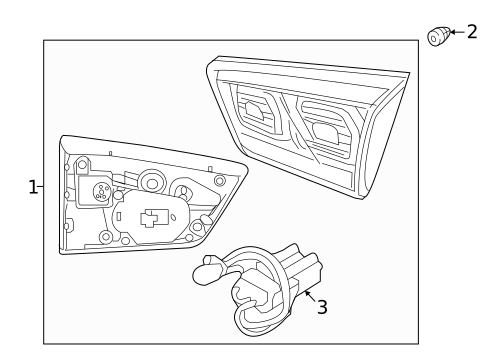 Tail Lamps for 2022 Kia Niro #3