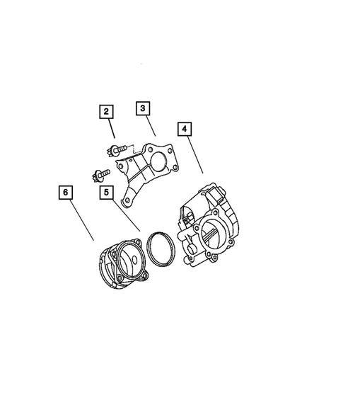 Throttle Body for 2007 Jeep Grand Cherokee #1