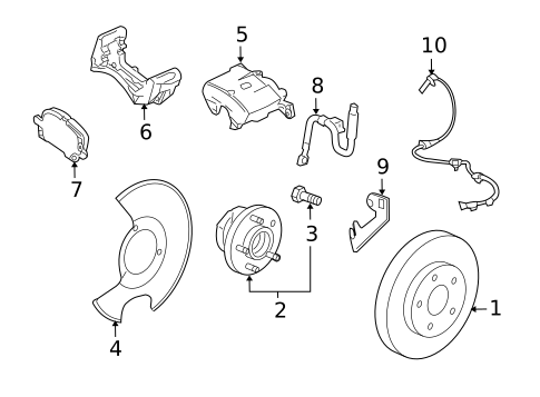 Front Brakes for 2017 Buick Regal #0