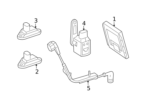 Ride Control Components for 2004 Mercedes-Benz E55 AMG #0