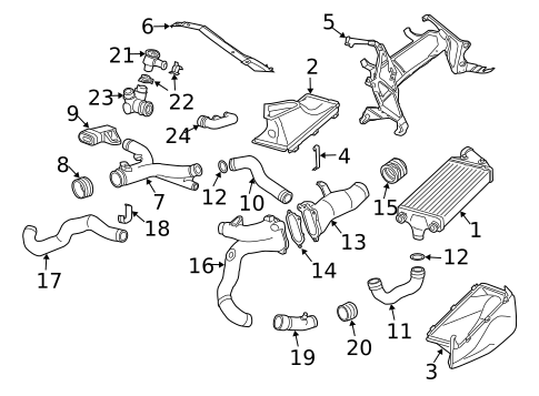 Intercooler for 2005 Porsche 911 #0