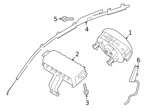 Air Bag Components for 2022 Kia Forte #0