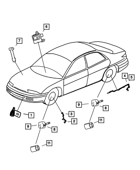Sensors for 2002 Chrysler Concorde #0