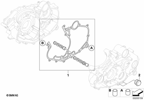 Engine Block for 2008 BMW-Motorrad G 450 X #2