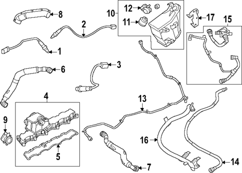 Emission Components for 2024 Land Rover Range Rover Velar #7