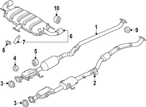 Exhaust Components for 2020 Mazda CX-5 #0