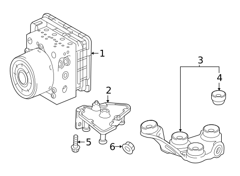 Anti-Lock Brakes for 2021 Mercedes-Benz GLC43 AMG #1